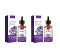 saffron extract liquid| （88.5 mg）Pure Saffron Extract | for Mood Support, Energy, Focus & Vision | - 2 fl oz,2Pcs