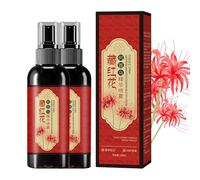 Saffron Hair Blackening Spray, Premium Herbal Essence Hair Serum, Lightweight Nourishing Shine Spray for Silky Smooth & Glossy Hair (2pcs)