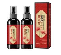 Saffron Hair Blackening Spray, Saffron and Polygonum Multiflorum Essences Spray, Saffrons Hair Sprays, Anti-Loss Hairs Care - Strengthens Roots (2pcs)