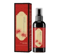 Saffron Hair Blackening Spray, Saffron Hair Spray, Anti-Lost Strengthen Hair Root,Leaving It Soft, Silky, And Manageable，Non-Greasy And Lightweight,1PCS
