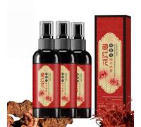 Saffron Hair Spray With Polygonum Multiflorum Root Extracts, Herbals Essence Hair Perfume Spray, Plant Essences Fragrances Hairs Mists, Nourishing The Scalps With Gentle Formulation (3)