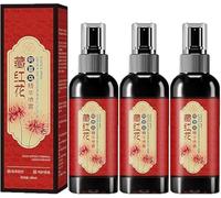 Saffron Hairs Blackening Spray, Herbal Black Hair Spray,Saffron Hair Spray,Natural Plant Saffrons Essence Spray, Improve Dryness and Frizz,Strengthens Roots, for All Hair Types (3)