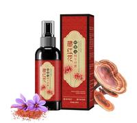 Saffron Herbal Spray for Hair Care, Natural Saffron Blackening Hair Spray with Polygonum Extract, Nourishing Mist for Shiny, Smooth, and Healthy Looking Hair for Men and Women (1pcs)