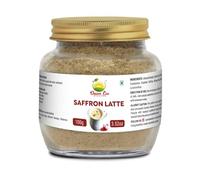 Saffron Latte 100gm/3.52oz- Kesar Milk Masala- Relaxing Drink- Natural Energy Booster- Supports Digestion- Anti-Inflammatory- Overall Well-Being- Healthy Latte- Milk Masala Powder- Caffeine Free Latte