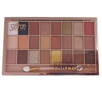 Saffron LONDON Party Eyeshadow Palette, 24 Colours, Matte and Shimmer (Pallette Colour 01)
