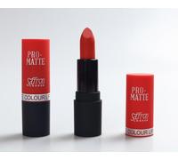 Saffron LONDON Pro-Matte Lipstick #1301 24 Shades (13 Matte Coral Red)