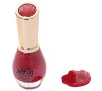 Saffron - Nail Polish #1013 (Colour 62 Magenta Glitter)