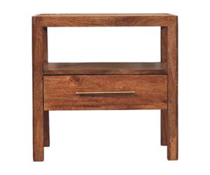 Saffron Rattan Nightstand