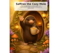 Saffron the Cozy Mole: Cozy Fantasy Coloring Book for Adults: 50 Original Woodland Mole Scenes for Relaxation & Stress Relief (Cozy Burrow Tales)