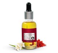 Saffron Tuberose Mukhalaya Face Oil - For Radiance & Glow with 15 Cold-Pressed Oils | Brightens Skin & Removes Dullness | No Mineral Oil or Chemicals | 30ml