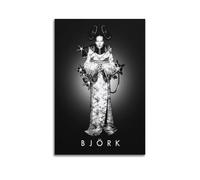 SAFHUER Singer Poster Bjork Poster Decorative Painting Canvas Wall Posters And Art Picture Print Modern Family Bedroom Decor Posters 12x18inch(30x45cm)