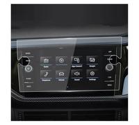 SAFHVN Car Navigation Screen Protector For VW For Taos For T-Cross 2021 2022 8inch 10.1inch Car Radio GPS Navigation Interior Tempered Glass Screen Protector Film(GPS 8 inch)
