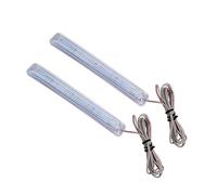 SAFHVN Mirror Indicator Light Yellow Soft 8 SMD Amber 2PCS DC 12V Indicator Lamp Auto Rearview Mirror Universal FPC Turn Signal Light LED Car Light Source