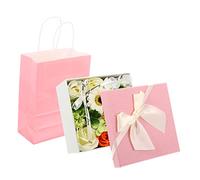 SAFIGLE 1 Box Soap Flower present Box Floral Moms Bouquet Mom present Soap Flower Green