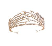 SAFIGLE 1 PC Beautiful Bride Alloy Crown Hairband Elegant Wedding Accessory for Engagement Birthdays and Parties Glittering Jewelry Embellishments for Unforgettable Moments