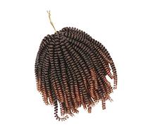 SAFIGLE 1 PC Creative Crochet Braids Fake Dreadlocks Extensions Low Temperature Fiber Strands Soft and Comfortable Fashionable for Parties and Everyday Wear