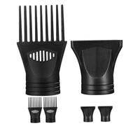 SAFIGLE 1 Set Hair Dryer Nozzle Replacement Hairdressing Tool with Narrow Concentrator Comb Attachments for Professional Styling and Salon