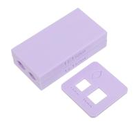 SAFIGLE 1 Set Polymer Clay Bead Roller Maker - Easy Shape Lemon Roller Mold for 13/15mm Clay Beads - Jewelry Making Tool for DIY Crafts Projects Purple