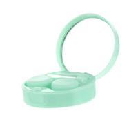 SAFIGLE 1 Set Rainbow Design Lens Case Portable Eye Care Holders with Tweezers Picking Material Easy to Carry for Travel Everyday Use