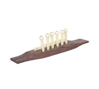 SAFIGLE 1 Set Wooden Guitar Bridge Pins Acoustic Guitar Bridge Saddle Nuts Replacement Parts