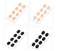SAFIGLE 10-Pack Non-Slip Sponge Nose Pads for Glasses 1.5mm Thick Comfortable Eyewear Accessories for Adults Reduces Pressure and Increases Lift