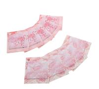 SAFIGLE 10 Pcs Lovely Pink Self-stick Notes with Flamingo Pattern, Sufficiently Large Capacity Paper Pads, Leaves No Traces after Torn, for School and Office Use