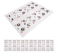 SAFIGLE 10 Sheets Easter Egg Stickers with Cute Funny Faces PVC Material Self-Adhesive Decals for Crafts and Parent Interaction Versatile Applications Holiday Decor