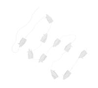 SAFIGLE 10 Strings Strings White Origami Crane Garland Hand-folded Japanese Paper Bird Decorations for Weddings Showers Birthday Parties Rustic Ceiling Hanging Streamers Lightweight