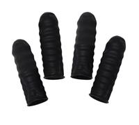 SAFIGLE 1000pcs Black Fingers Covers Anti-static Protective Dull Polish Roll Rim Design, Not Easy to Deform, Prevent Sweat Stain for Mechanical Repair and Company Use