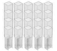 SAFIGLE 100pcs 1.5ml Square Plastic Cuvettes for Lab Use with Four Optical Windows, High Precision Colorimetric Vials for Spectrophotometer and Chemical Experiments