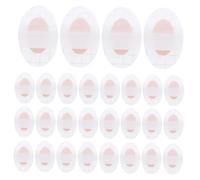 SAFIGLE 100pcs Boy Girl Ear Protectors for Bathing and Swimming Disposable Pu Membrane Ear Covers for Toddlers and Newborns Shower Stickers