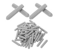 SAFIGLE 100Pcs Dishwasher Rack Caps Durable Repair Tips for Dishwasher Prongs Dishes From Simple to Use Fits Standard Models Replacement Parts