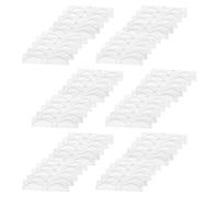 SAFIGLE 100pcs Eyebrow Ruler Stickers Disposable Brow Mapping Tools for Accurate Measurement Easy Shaping Secure Fit for DIY Makeup Beauty Salons