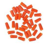 SAFIGLE 100pcs Eyelash Glue Replacement Nozzles for Beauty Salon Supplies Plastic Glue Bottle Mouth Caps with Piercing Needle Suitable for Eyelash Extension Use at Home Professional Salon
