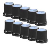 SAFIGLE 100pcs Professional Guitar Volume Control Knobs Potentiometer Knobs Replacement Volume Caps for Bass Guitar