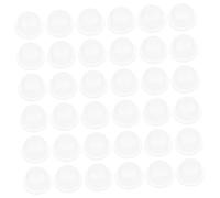 SAFIGLE 100pcs Reusable Glass Bottle Plugs Essential Oil Stoppers No Hole Tight Seal Screw Cap for Aromatherapy