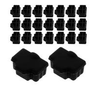 SAFIGLE 100pcs Silicone Ethernet Port Dust Cover for Rj45 Computer Network Interface, Soft Reusable Network Jack Dust Plug, Prevents Interruptions and Maintains Tight Grip for Home or Bulk