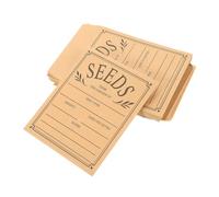 SAFIGLE 100pcs Small Resealable Paper Envelopes for Seed Storage Self-Sealing Blank Packets for Vegetable Seed Collection and Organization Saving Envelopes for Gardeners and Home Growers