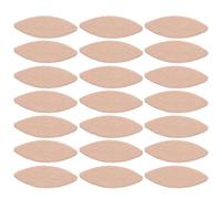 SAFIGLE 100pcs Woodworking Tenon Board Panel Jointing Dowel Plate for Wood Panels and Wood Plates Beech Material Versatile Use for Arts and Crafts and Projects
