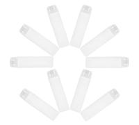 SAFIGLE 10Pcs 30Ml Reusable Soft Plastic Travel Lotion Dispensers, Mini Squeezable Cosmetic Bottles for Toiletries, Portable Refillable Liquid Containers for Travel and Daily Use