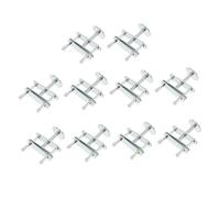 SAFIGLE 10pcs Adjustable Spiral Screw Tube Clamps with Ergonomic Handle Leak-Resistant Flow Control Pinchcock for Lab and Experimental Tubing Equipment