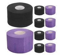 SAFIGLE 10pcs Disposable Barber Paper Neck Strips Neck Band Protector Tape Disposable Haircut Paper Collar Wraps for Salon Hairdressing