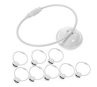 SAFIGLE 10pcs DIY Key Chain Jewelry Bell Adorable Bell Pendants for Decorative Keychains
