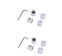 SAFIGLE 10pcs Electric Guitar Volume Knob Metal Knob Volume Tone Guitar Easy to Use