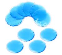 SAFIGLE 10pcs Eye Cooling Pack Soothing Gel Eye Pads for Puffiness Relief Cold Hot Therapy for Home Travel for Dark Circles and Headaches