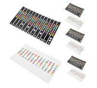 SAFIGLE 10pcs Guitar Fretboard Stickers Note Decals for Beginner Guitar Scale Stickers Useful Practice Tool for Learning