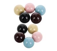 SAFIGLE 10pcs Perfume Bottle Cap Replacement: Portable 17.2mm Spray Bottle Caps - 15 Teeth Ball Covers Decorative for Pump Containers