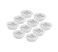 SAFIGLE 10pcs Plastic Bucket Lids Sealing Caps with Threaded Design for Oil Drum Replacement Industrial Chemical Containers and Liquid Storage