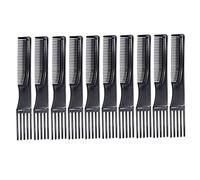 SAFIGLE 10pcs Plastic Hair Lift Comb and Hair Styling Tool for Women and Men for Teasing and Beard Grooming Suitable for Salon and Home Use