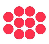 SAFIGLE 10pcs Red Color Correction Gels Pet Film Sheets for LED Tubes and Spotlights Self-adhesive Colored Light Decoration Sheets for Home and Living Rooms with Multiscene Versatility